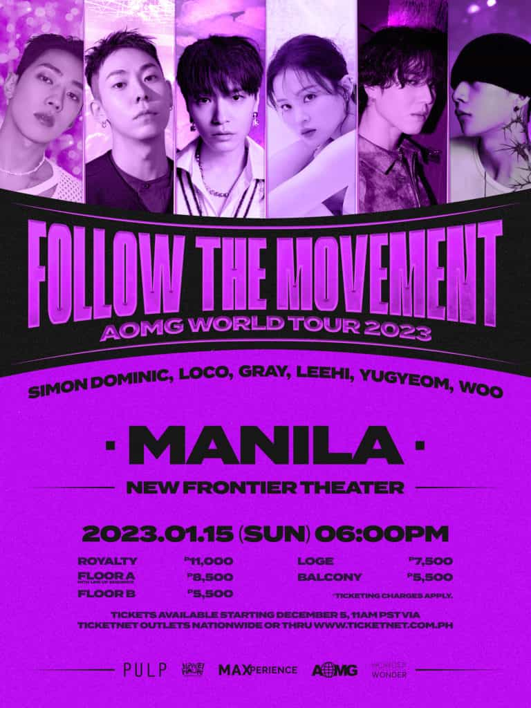 aomg tour manila