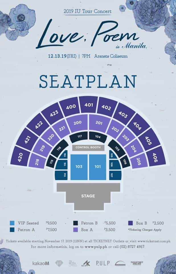 love on tour manila seat plan