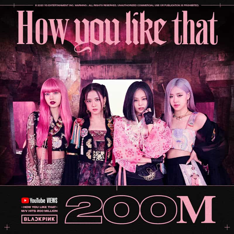 BLACKPINK's 'How You Like That' MV achieves another record after ...
