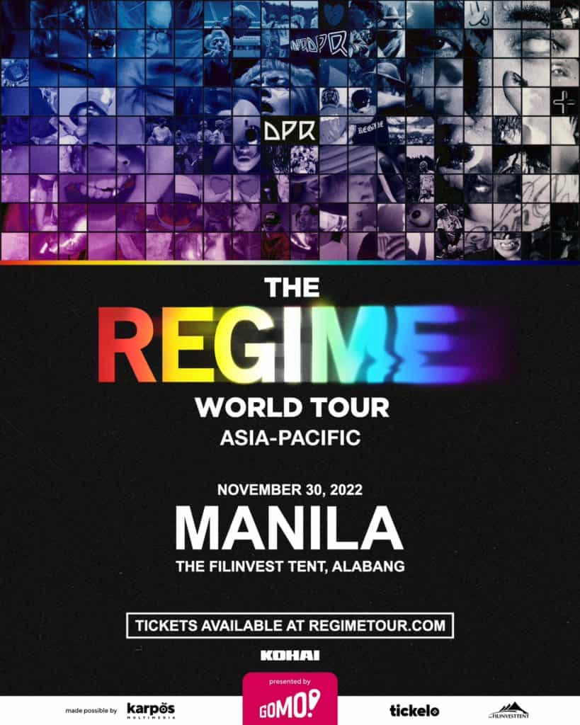 dpr regime tour manila