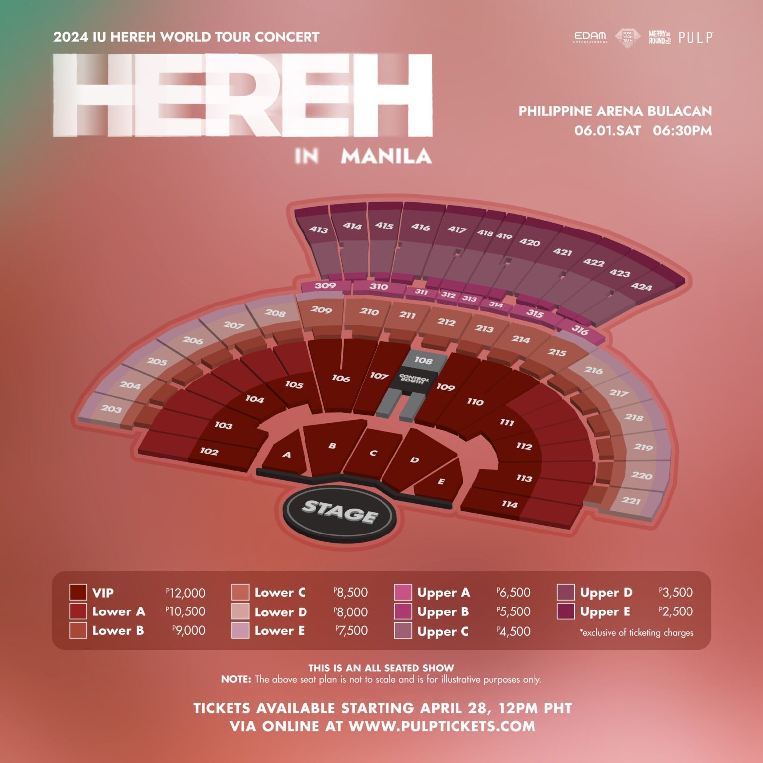 IU HEREH World Tour in Manila (Bulacan) Ticket prices, seat plan, and more