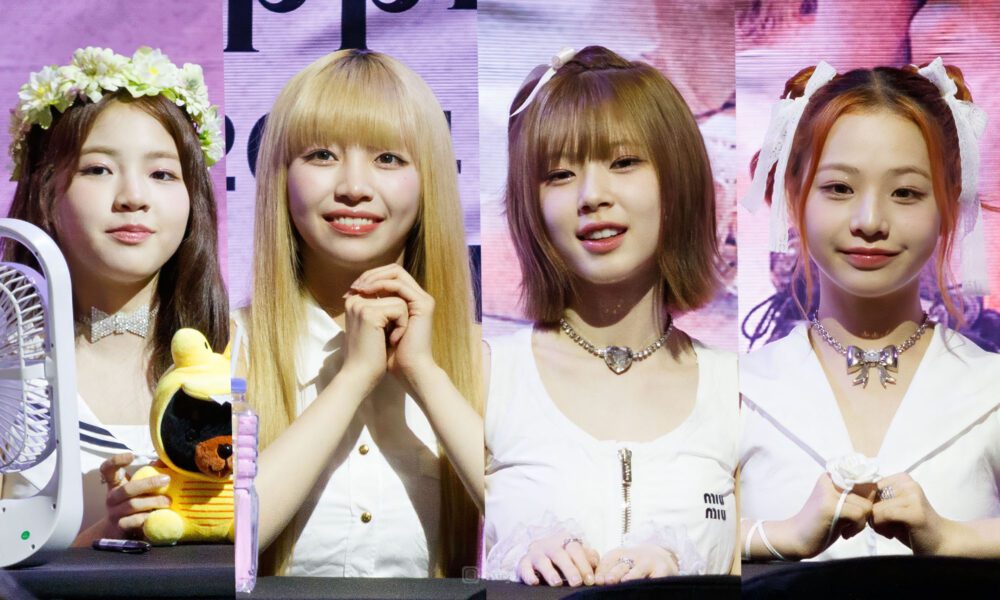 UNIS Yoona, Nana, Kotoko & Seowon @ Fansign Philippine Tour in Manila ...